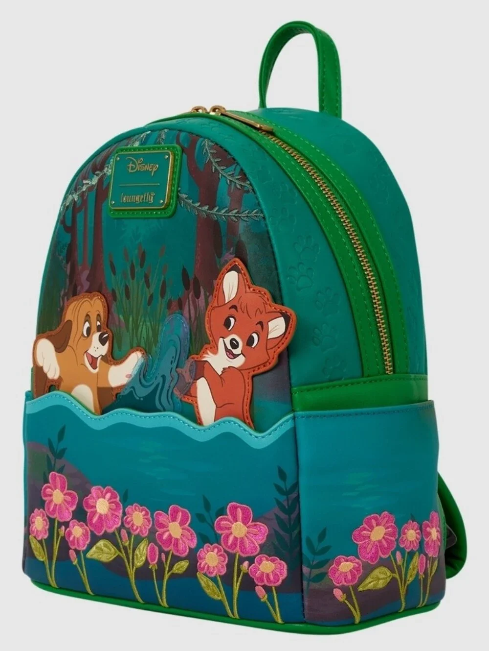 Loungefly Disney The Fox and the Hound Mini Backpack NWT